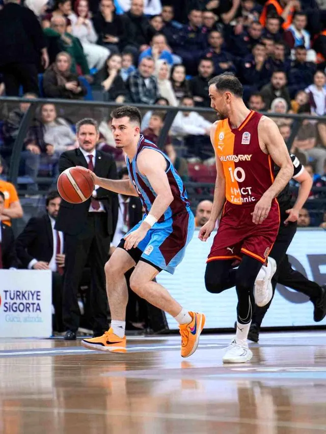 Trabzonspor, Galatasaray MCT Technic'i Evinde Yenerek 79-69'luk Skorla Galip Geldi