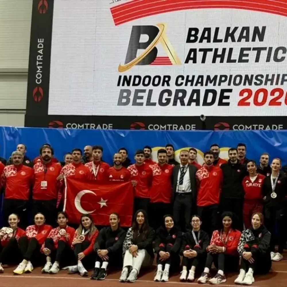 Türk Atletizm Takımı Balkan Şampiyonu