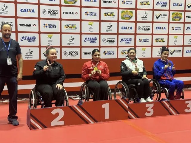 Türk Masa Tenisçi İrem Oluk Brezilya'da Zirveye Ulaştı