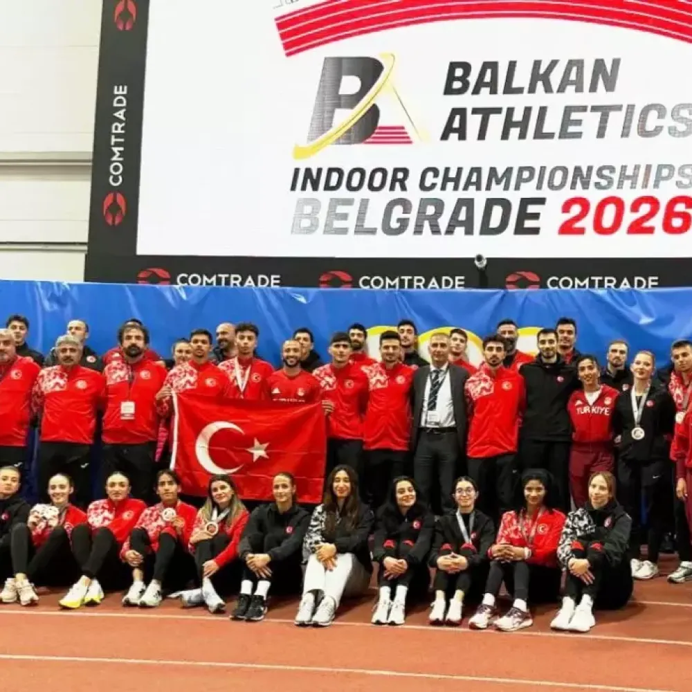 Türkiye, Balkan Salon Atletizm Şampiyonası