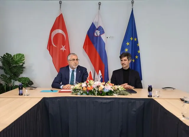 Türkiye ile Slovenya arasında "Sosyal Güvenlik Anlaşması" imzalandı