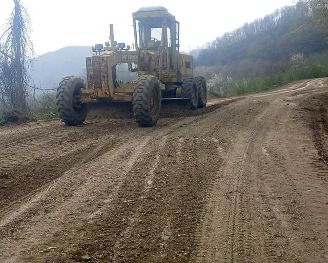 Yığılca'da asfalt öncesi çalışmalar hızlandırıldı